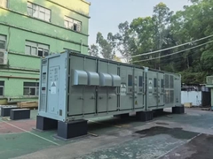 1.6MW پنل خورشیدی و 2 مجموعه 500kw 1MWH BESS سیستم خارج از شبکه